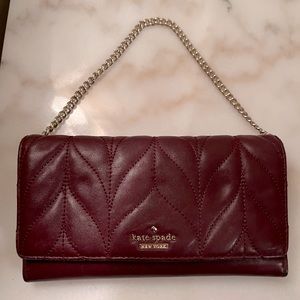 Kate Spade Leather wallet wristlet clutch